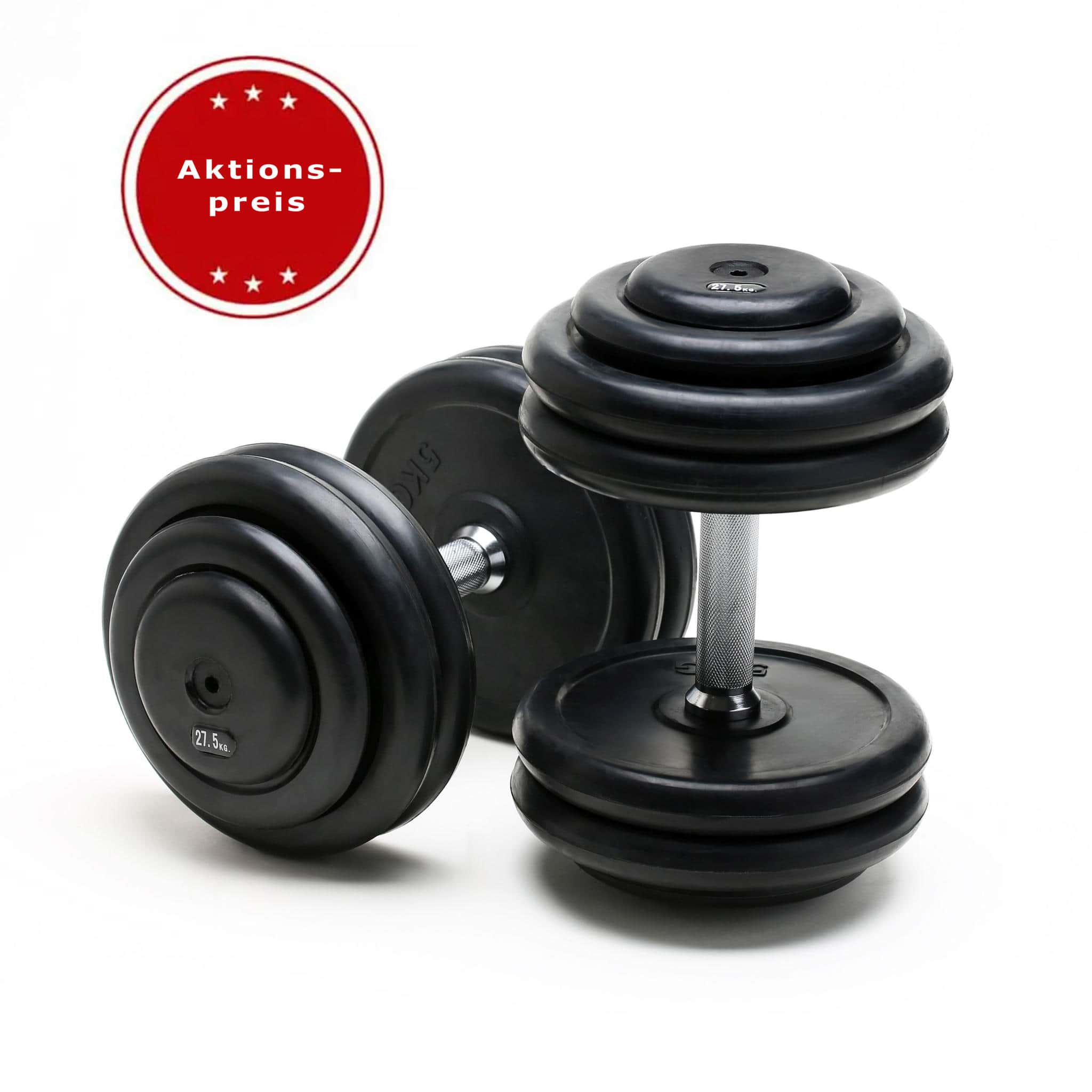 Bild von Kompakthantelpaare, gummiert, 2,5kg-Abstufung